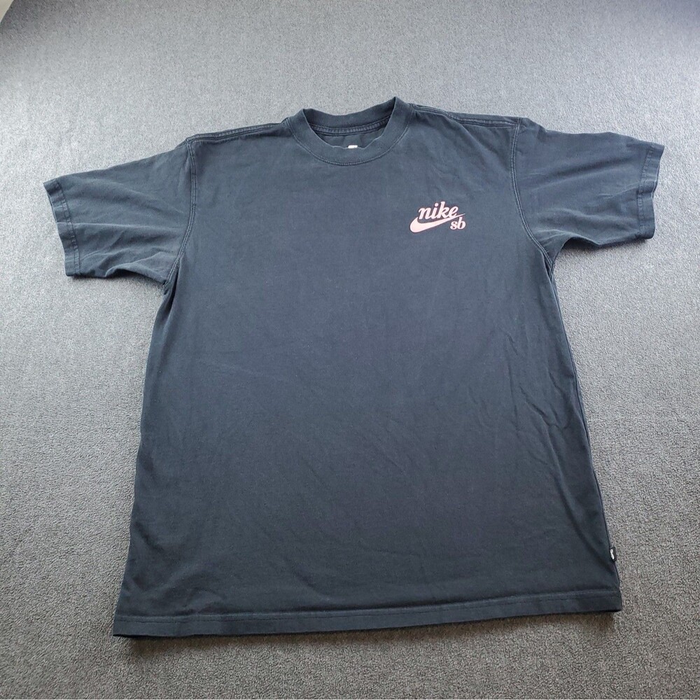 Nike SB The Nike Graphic Tee Dog Short Sleeve Men's Black Size Small Loose Fit